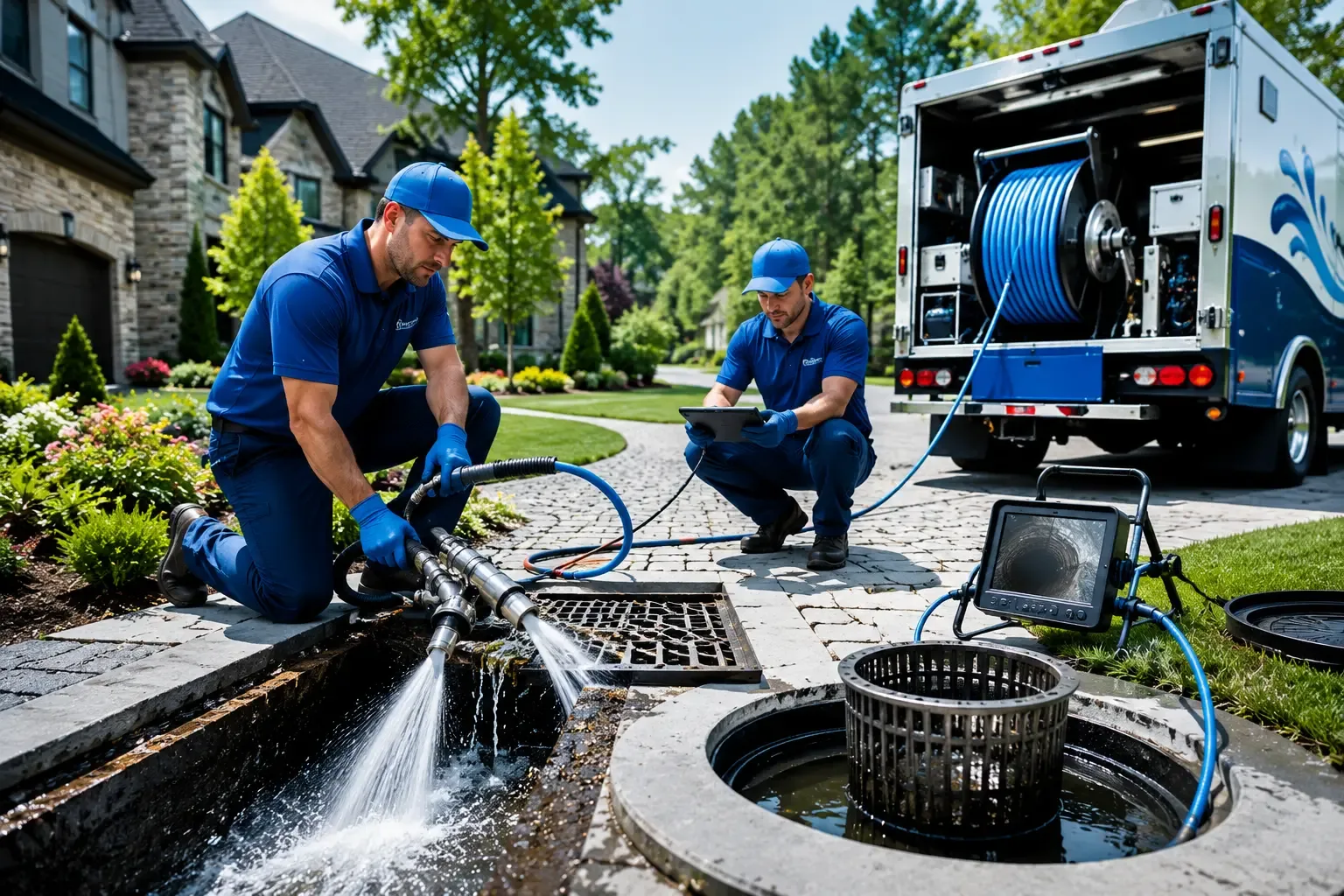 Local outdoor drain cleaning professionals in Leeds, ME